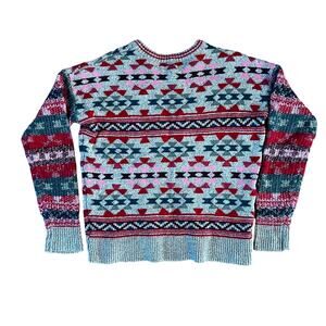 Aeropostale Fair Isle Crewneck Sweater | S